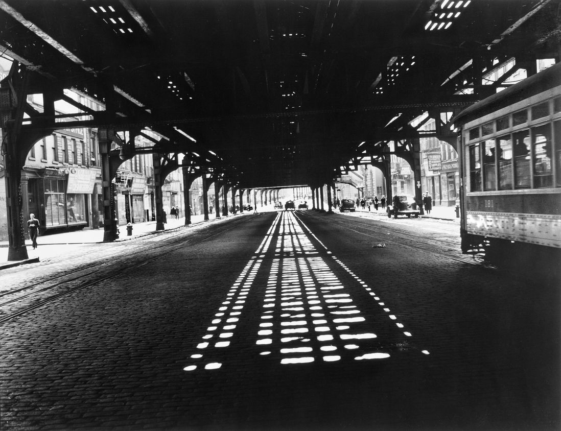 Under the Third Avenue El, 1943-1945.<br/>